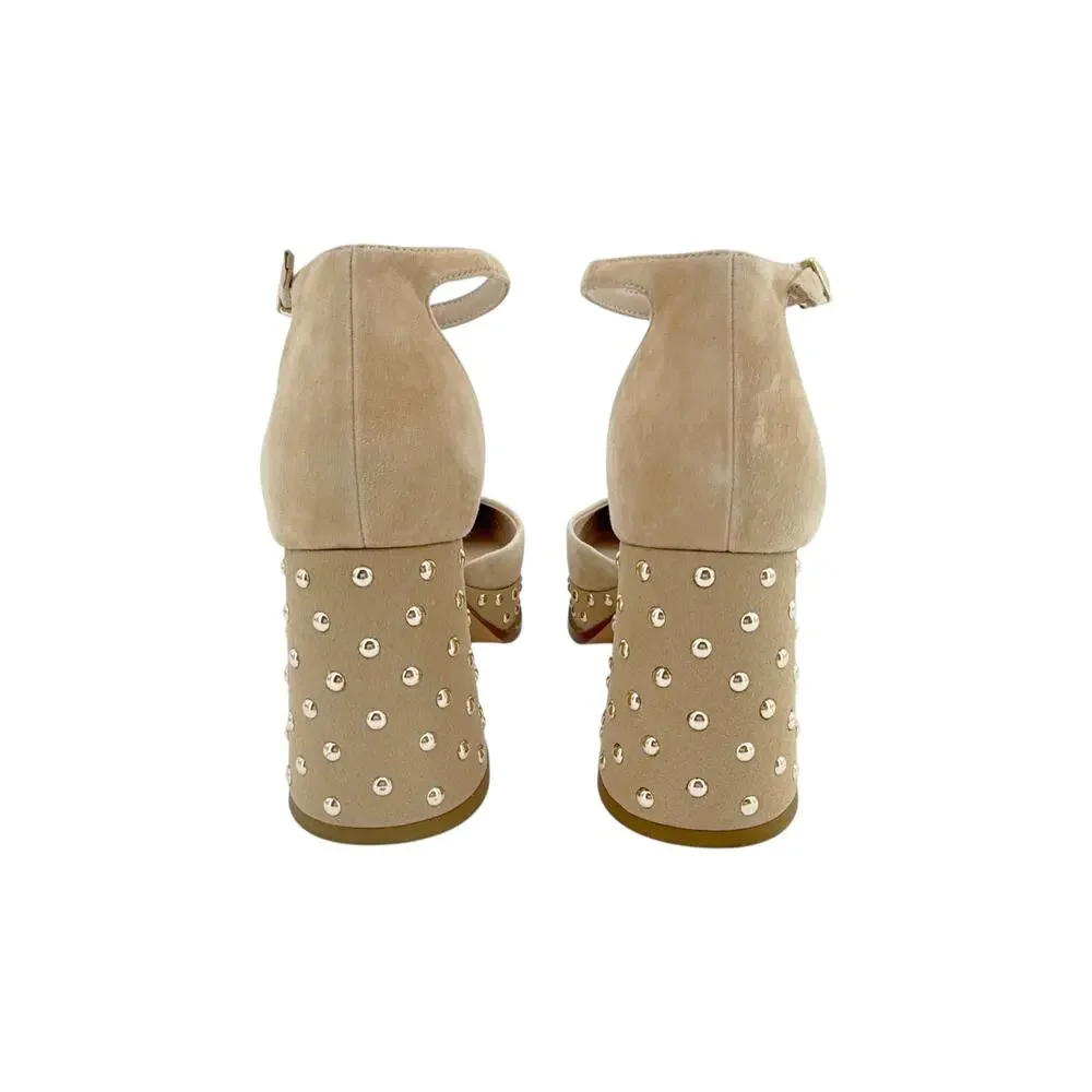 PELLE MODA Dietta in Latte Kid Suede 7